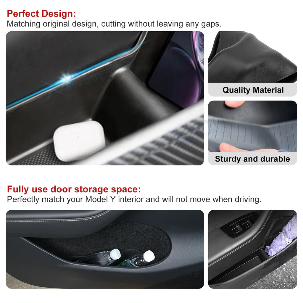 Side Door Storage Box for Tesla Model Y (2020-2025)