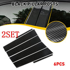 Set of 2 Carbon Fiber Pillar Posts for Dodge Charger (2011–2021)