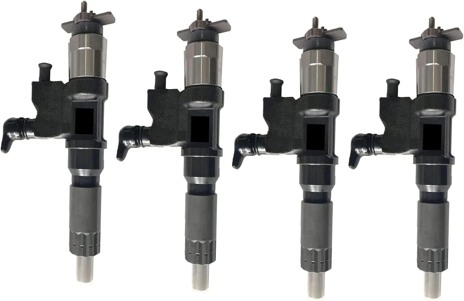 Set of 4 Common Rail Injectors 095000-8930, 8-98160061-3 for Isuzu 4HK1, 6HK1