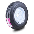 Free Country Trailer Tire Rim ST215/75R14 8-Ply 5 Lug x 4.5" White Spoke