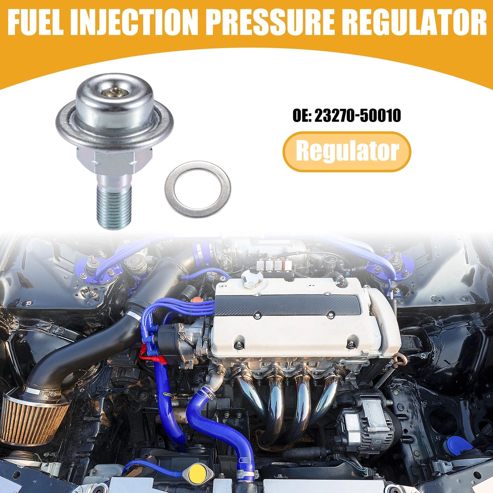 Fuel Injection Pressure Regulator No. 23270-50010 for Toyota Land Cruiser (1998–2007)