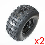 2X 18X9.50-8 Rear Wheel Rim Tire for 150cc Quad Dirt Bike ATV Buggy