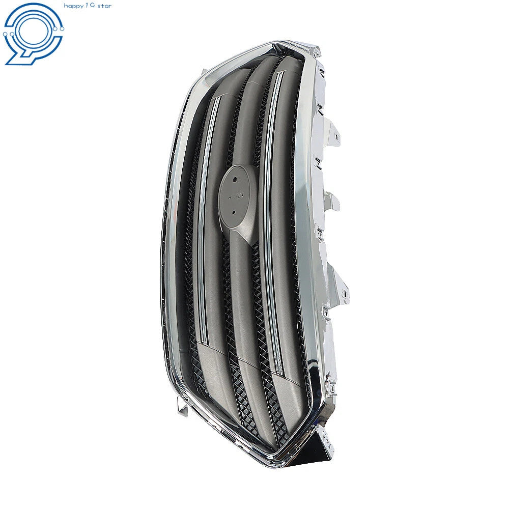 Front Bumper Cover and Grille Assembly for Ford Taurus (2013-2019) Chrome