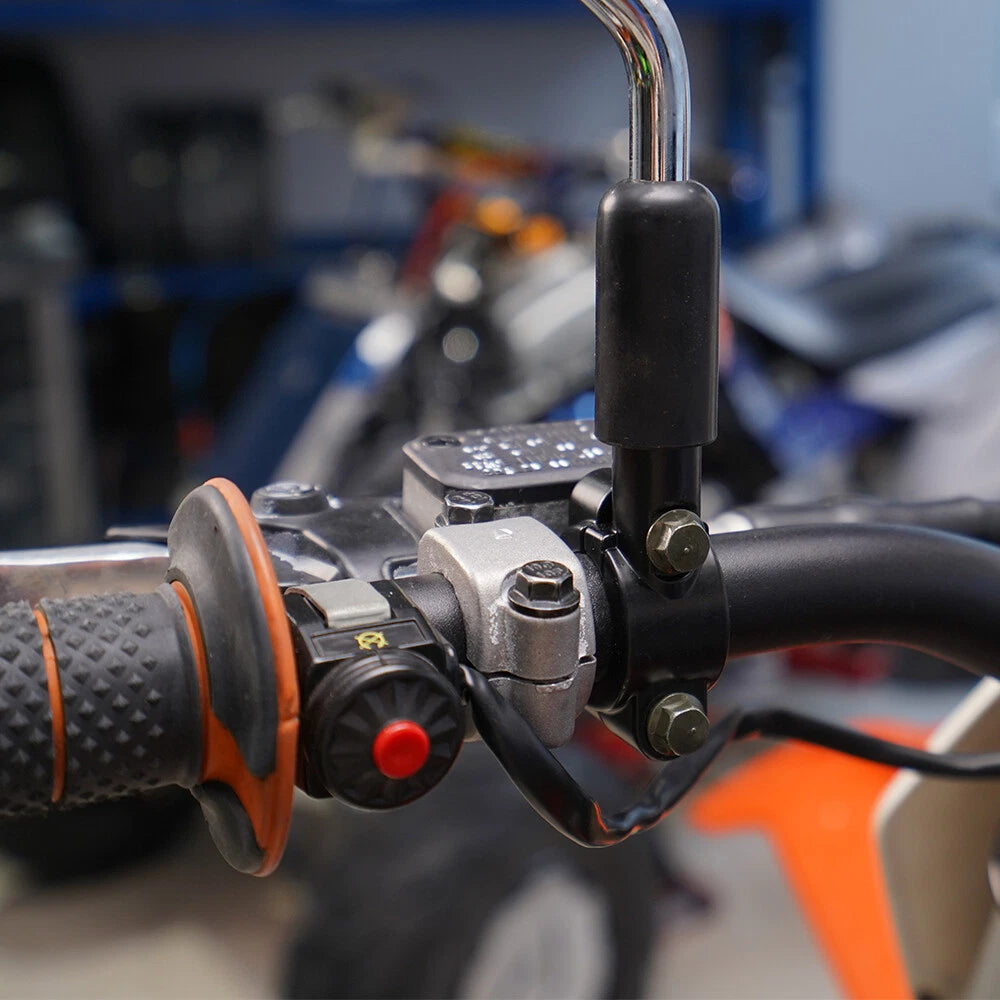 Handlebar Mirror Mount Holders Adapter for Motorcycle (7/8" Handle Bar)