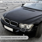 Front Right Bumper Headlight Washer Nozzle Cover Cap for BMW 750i White