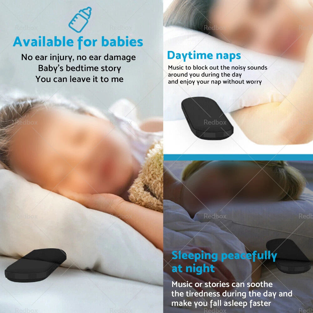 Bluetooth Bone Conduction Under Pillow Speaker for Universal Use