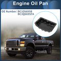 1 Pc Engine Oil Pan BC3Z6695B for Ford F250 Super Duty (2011–2025) Iron Black