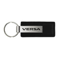 Black Leather Keychain - Officially Licensed for Nissan Versa