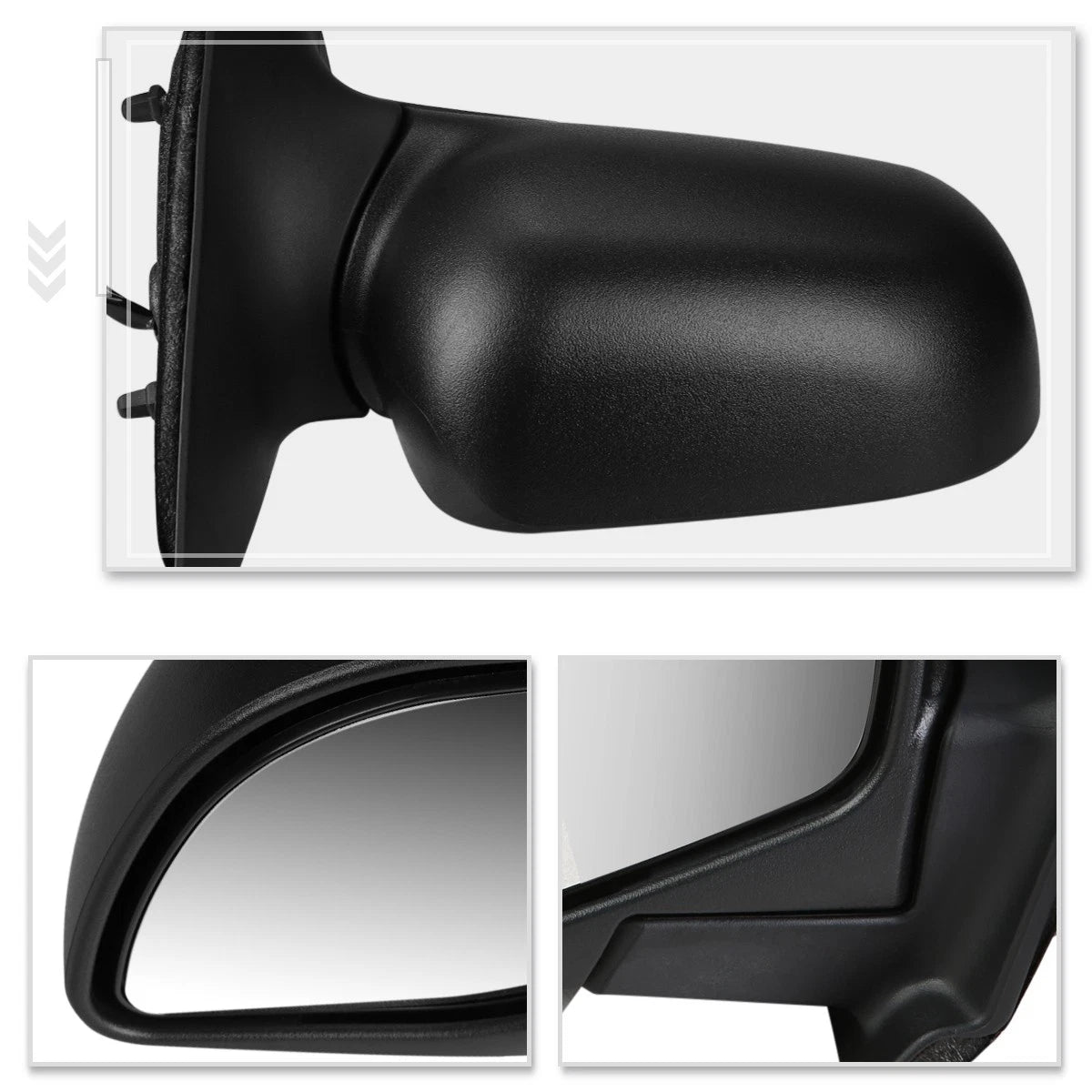 Projector Headlights for Toyota Camry (2010–2011) Black Housing Clear Lens