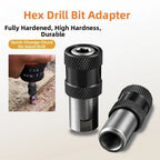 Hex Shank Conversion Head for Power Drills (6.35mm)