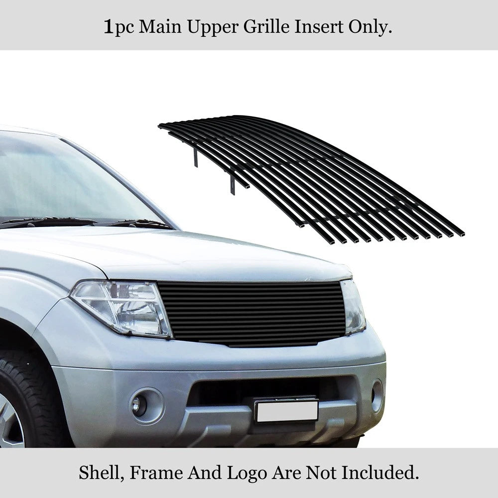 Stainless Black Grille for Nissan Frontier Pathfinder (2005-2008)