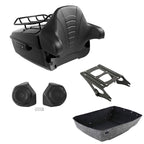 Trunk Rack Pad Speakers for Harley CVO Street Road Glide (2014–2026)