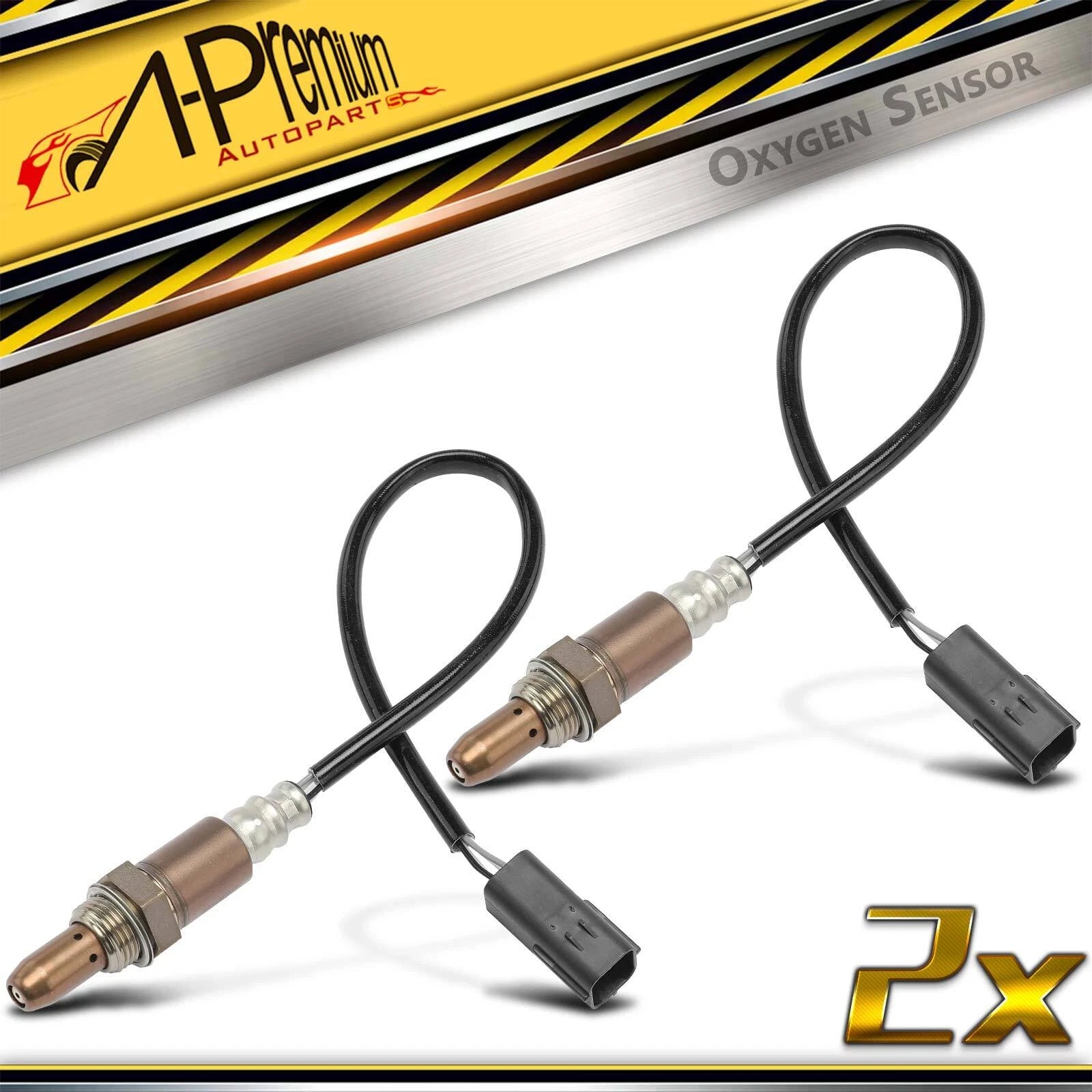 2X Upstream O2 Oxygen Sensors for Nissan Murano (2009–2010) Infiniti G37 (2008)