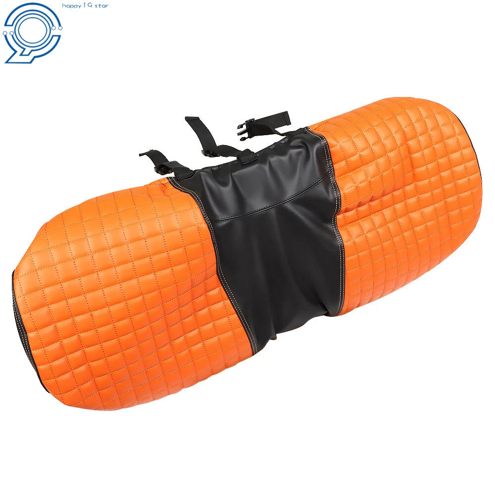 Set of 2 Front & Rear Seat Covers for E-Z-GO Medalist TXT (1994–2013) - Orange