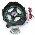 Black w/ Blue LED Engine Stator Cover for Honda CBR1000RR (2004–2007) & CB1000RA (2008–2024)