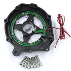 Black w/ Blue LED Engine Stator Cover for Honda CBR1000RR (2004–2007) & CB1000RA (2008–2024)