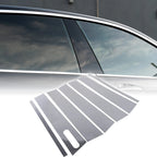 7pcs Window Trim Cover for Ford Explorer (2002–2010) Chrome Silver Tone