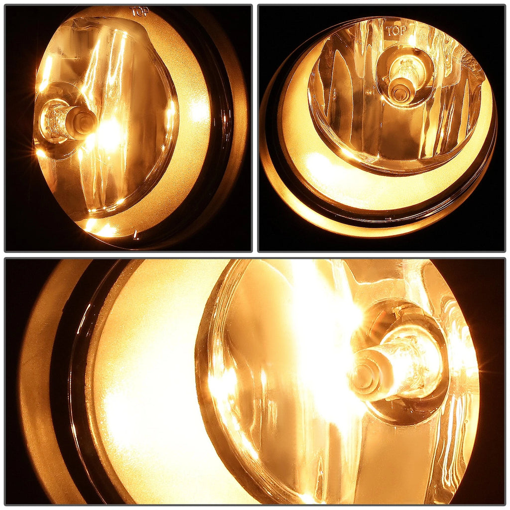 Set of 2 Front Bumper Fog Light Lamps for Toyota Tundra (2014–2021)
