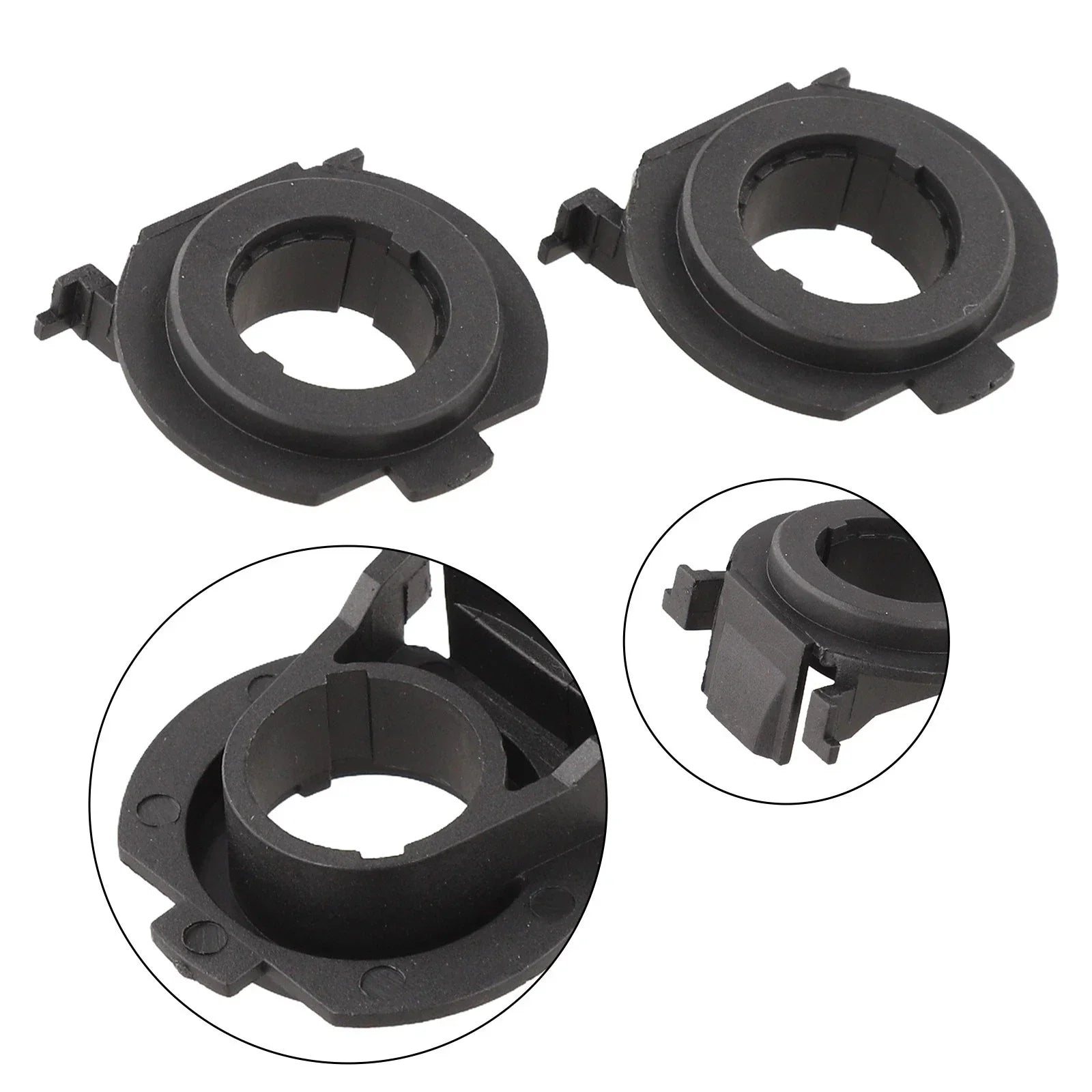 2 in 1 H7 LED Adapter Holder Base for Focus 3 MK3 for Fiat 500 for Opel