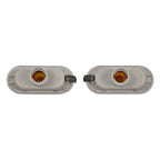Clear Front Fender Side Marker Indicator Lights for Ford Mondeo (2002–2005)