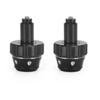 Bar End Weight Plugs for Universal Motorcycle 22mm 7/8" (CNC, Black)