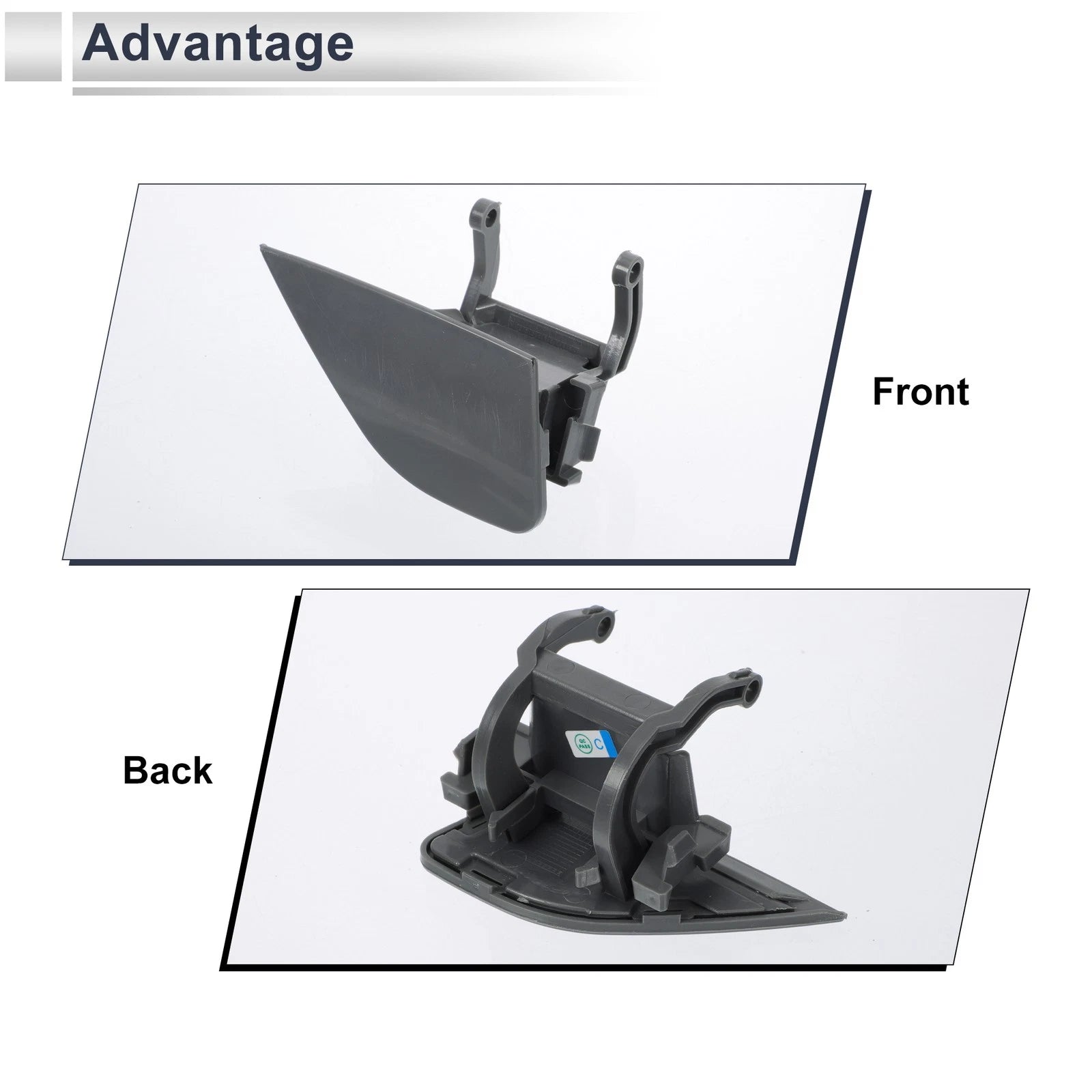 Headlight Washer Nozzle Cover Cap for BMW 750i (Unpainted)