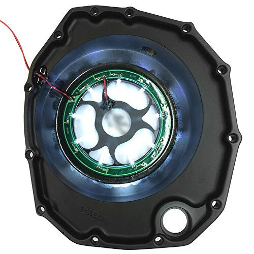 White LED Engine Clutch Cover for Suzuki GSX1300R Hayabusa (1999–2020)