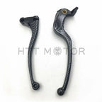 Set of 2 Black Brake & Clutch Aluminum Levers for Kawasaki Ninja 636 ZX6R (2005–2006)