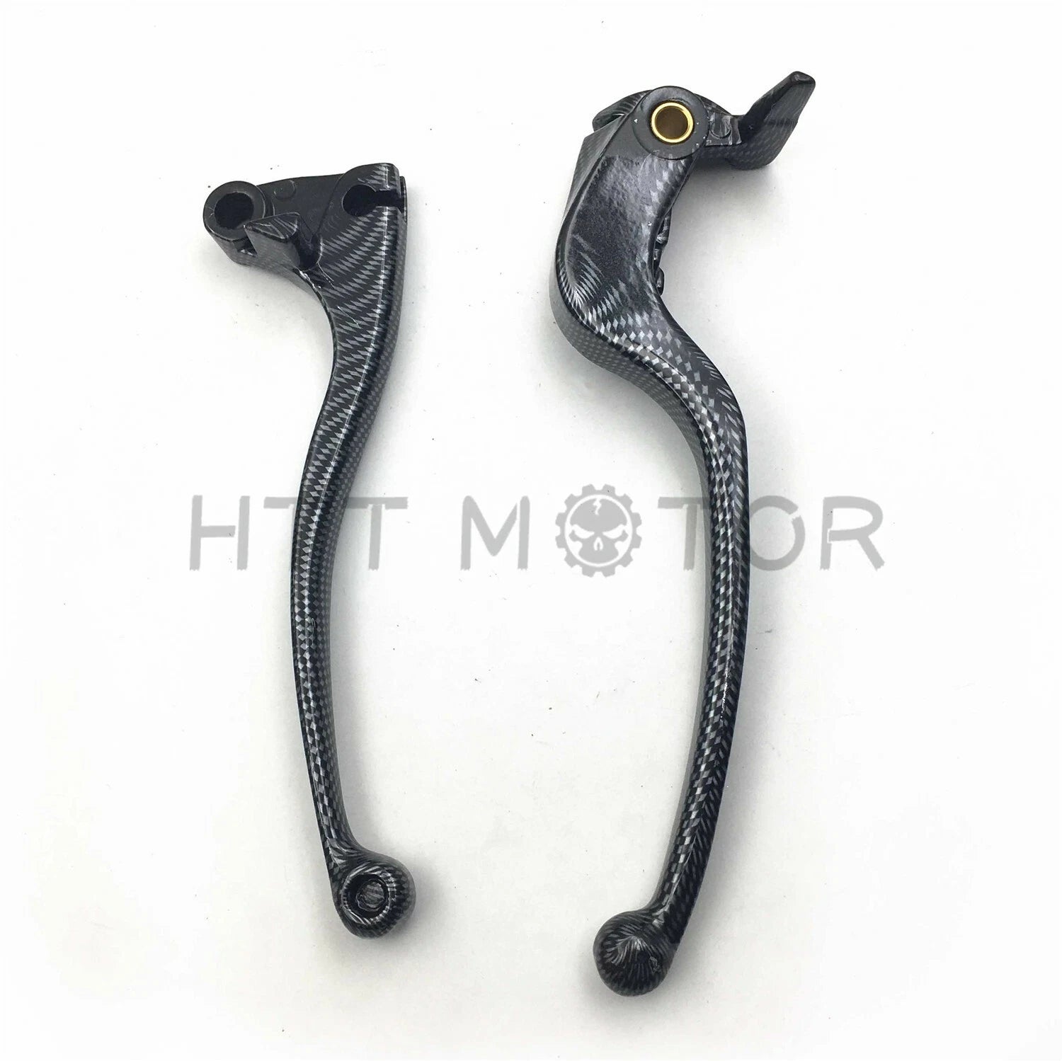 Set of 2 Black Brake & Clutch Aluminum Levers for Kawasaki Ninja 636 ZX6R (2005–2006)