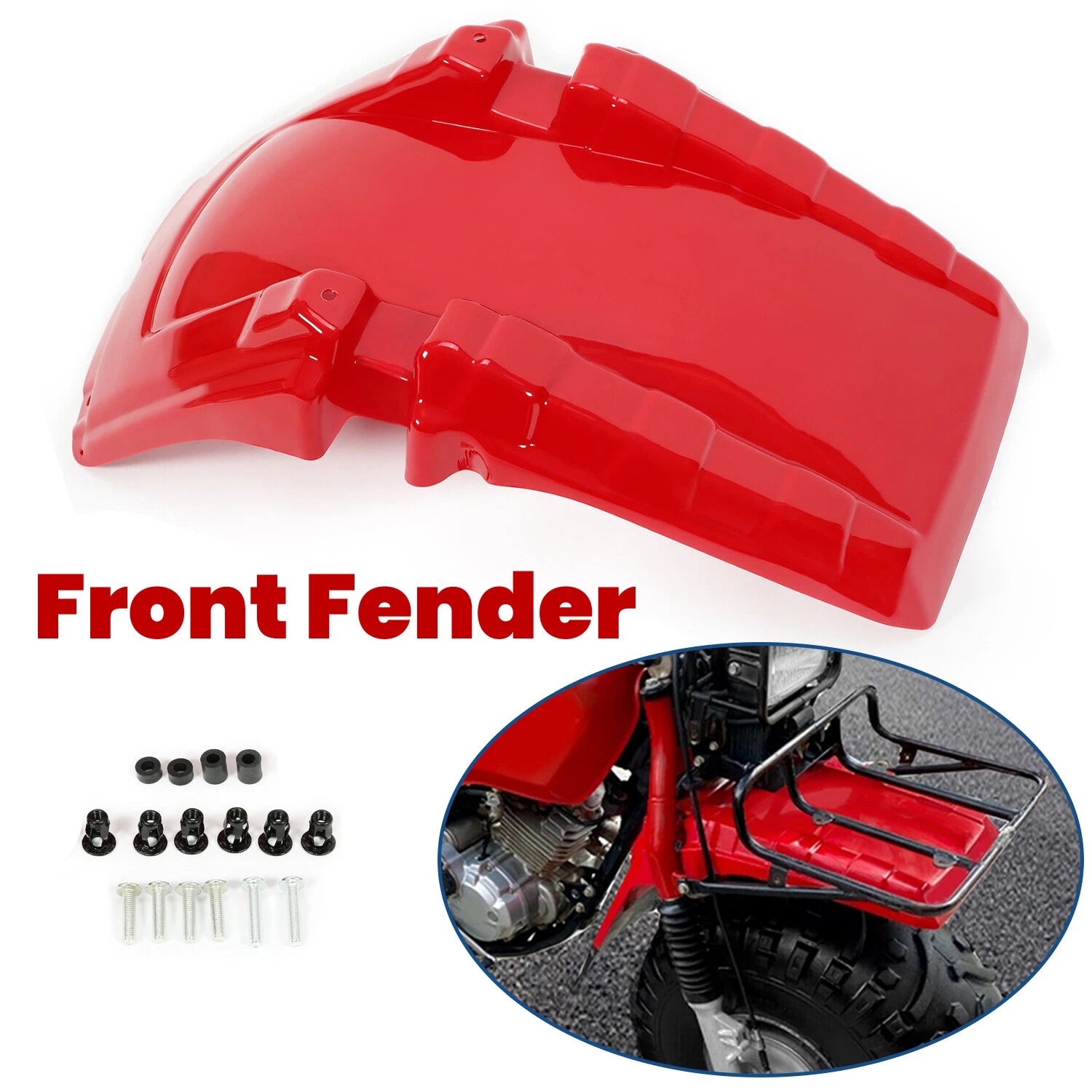 Front Fender for Honda Big Red 250 ATC250ES ATC 250ES (1985–1987)