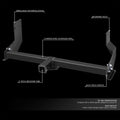 Class III Hitch Receiver for Mercedes-Benz Freightliner Dodge (2007–2026)