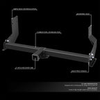 Class III Hitch Receiver for Mercedes-Benz Freightliner Dodge (2007–2026)
