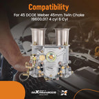 45DCOE Carburetor for DCOE 45mm Engine (1960-2023)