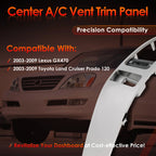 Instrument Air Vent Finish Panel for Toyota Land Cruiser Prado (2003-2009)