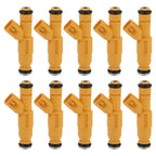 10Pcs Fuel Injector Set for Ford F-Series Super Duty V10 (1999) 822-11116