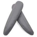 Seat Armrest Cover Skin for Chrysler Pacifica (2017–2020) Gray PVC Leather