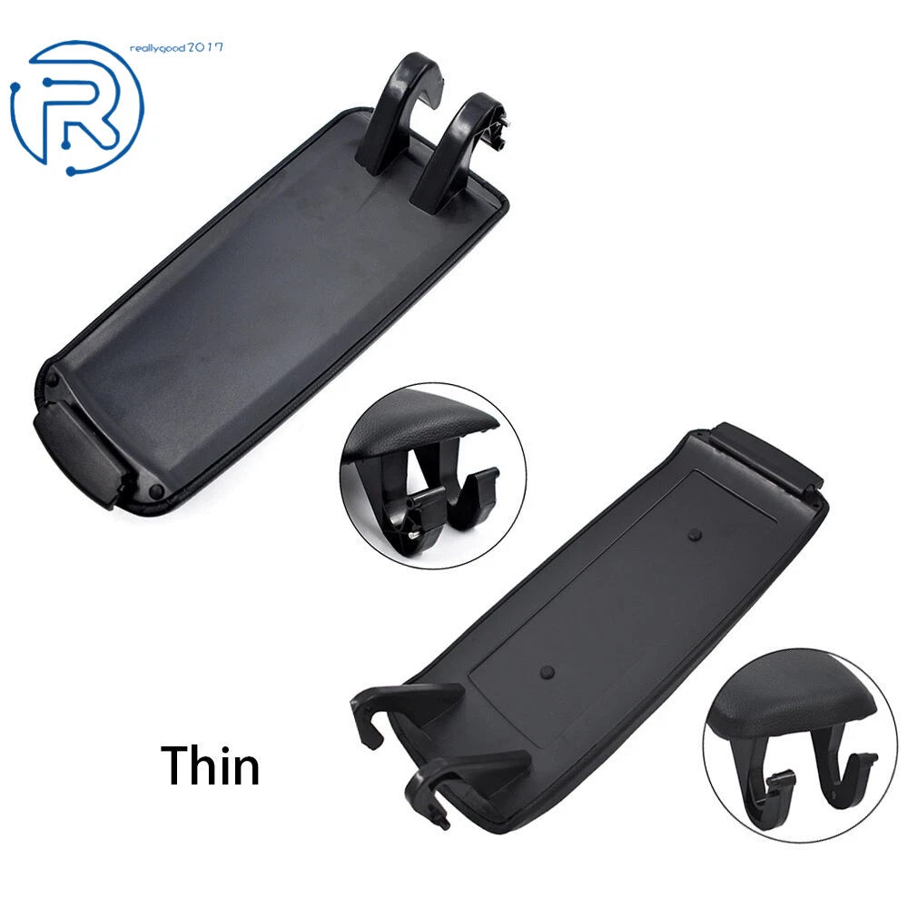 Leather Armrest Center Console Lid Cover for Audi A4 S4 B7 (2004-2008)