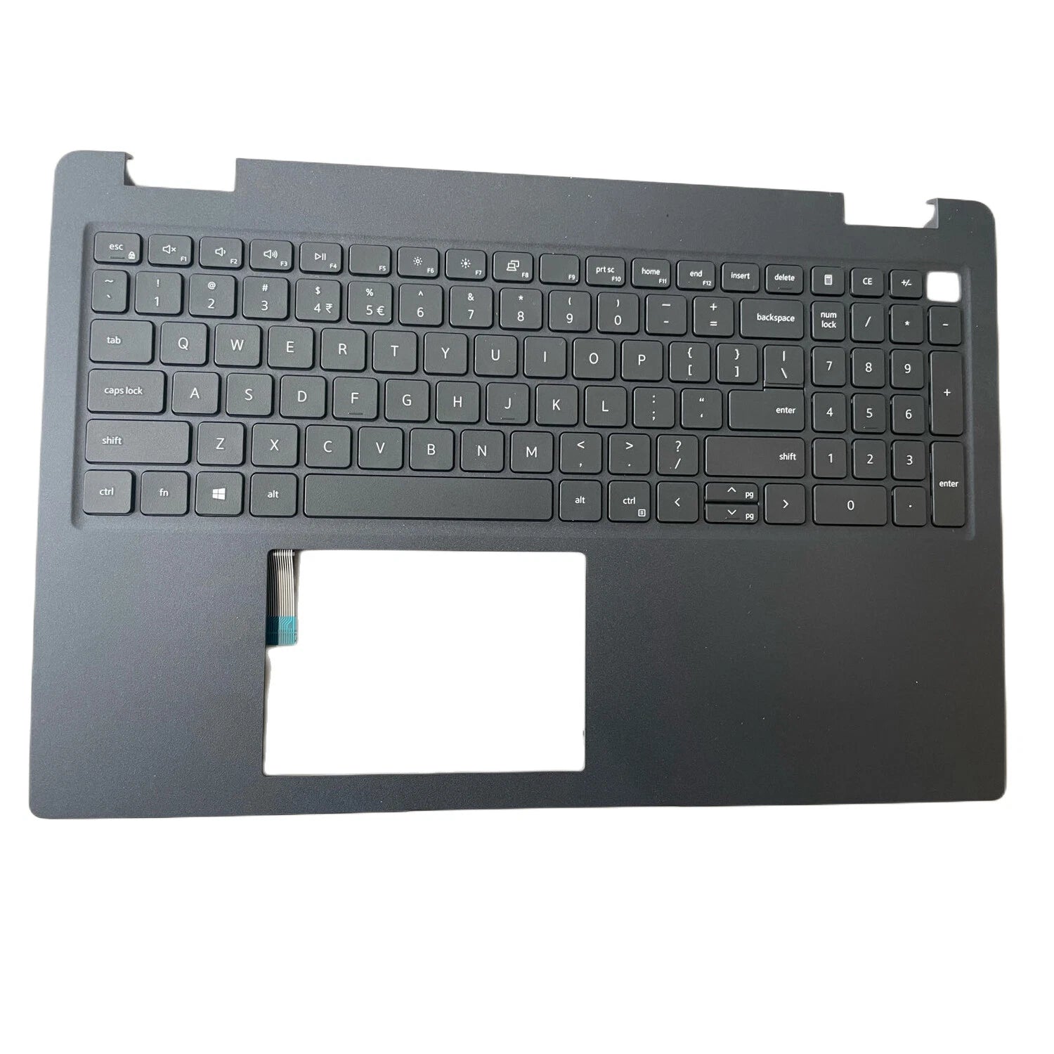 Palmrest Non-Backlit Keyboard for Dell Latitude 3520 (2021–2023) 0DJP76 DJP76 Black US