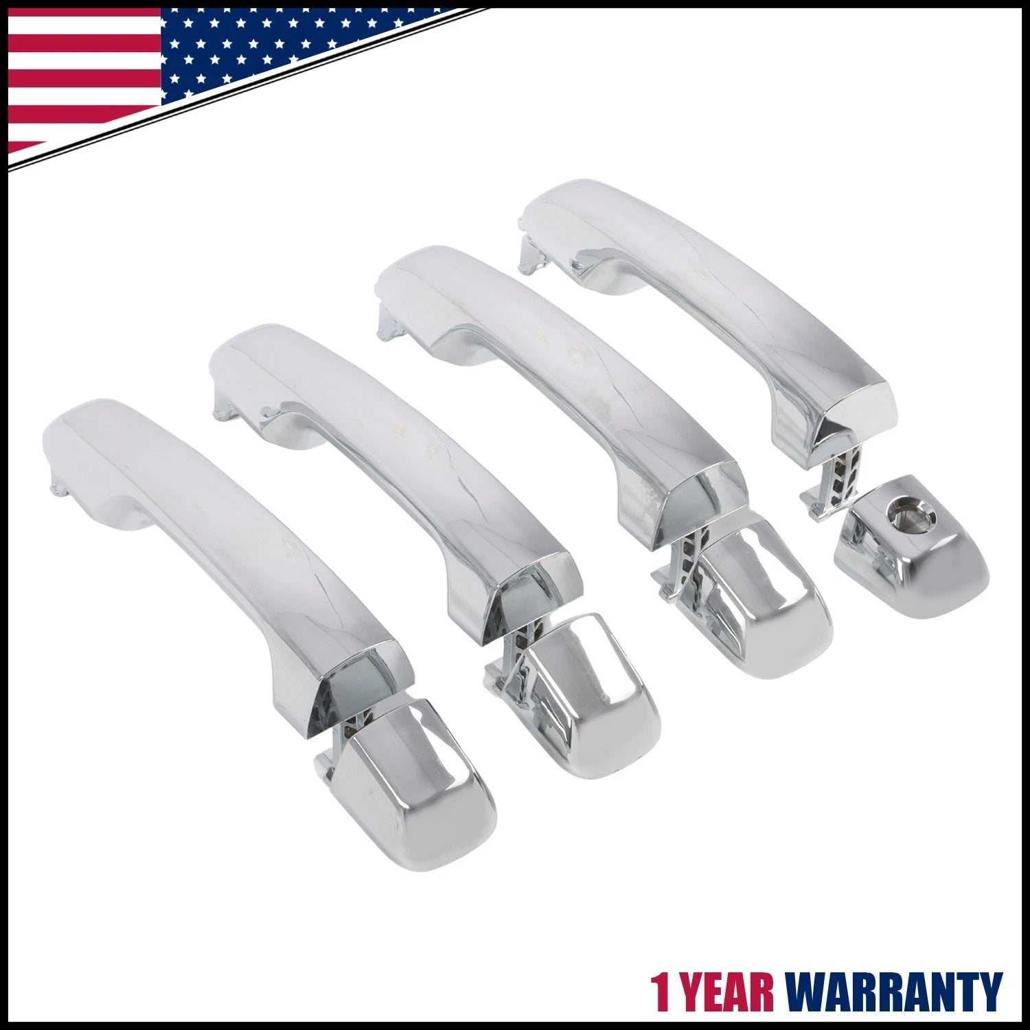 Set of 4 Door Handles for Toyota 4Runner (2010–2020) 69211-60090