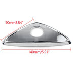 Chrome Fairing Trunk Lock Key Accent Trim for Honda Goldwing GL1800 (2001–2013)
