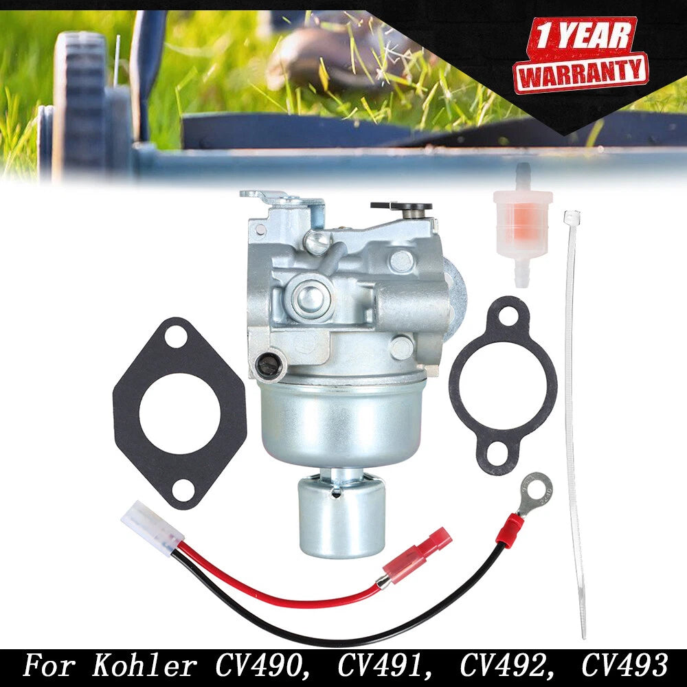 Carburetor Kit for Kohler CV Series CV490 CV491 CV492 CV493