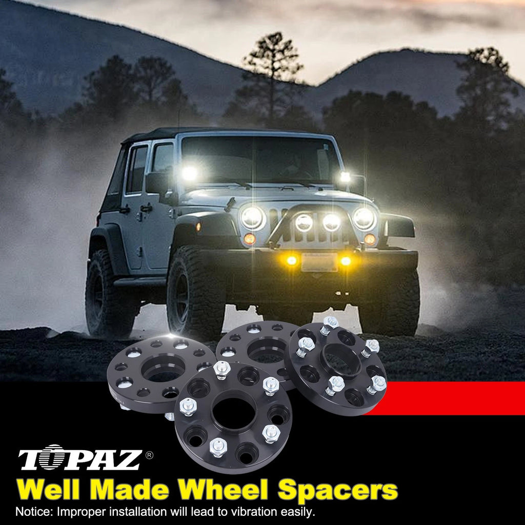 Set of 4 Wheel Spacers for Toyota Camry Lexus ES300 (20mm, Hubcentric)