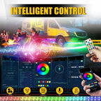 RGB LED Underglow Light Kit for Car (Multi-Color Chasing)