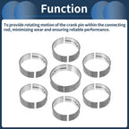 Main Bearing Set No. 11217580991 for BMW 128i (2008–2013) 14 Pcs