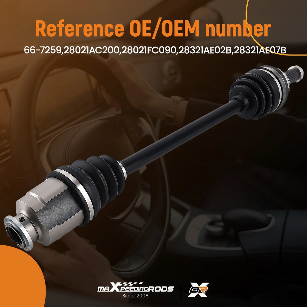 CV Half Shaft Axle for Subaru Legacy Impreza Outback 2000–2004 Front (LH/RH)