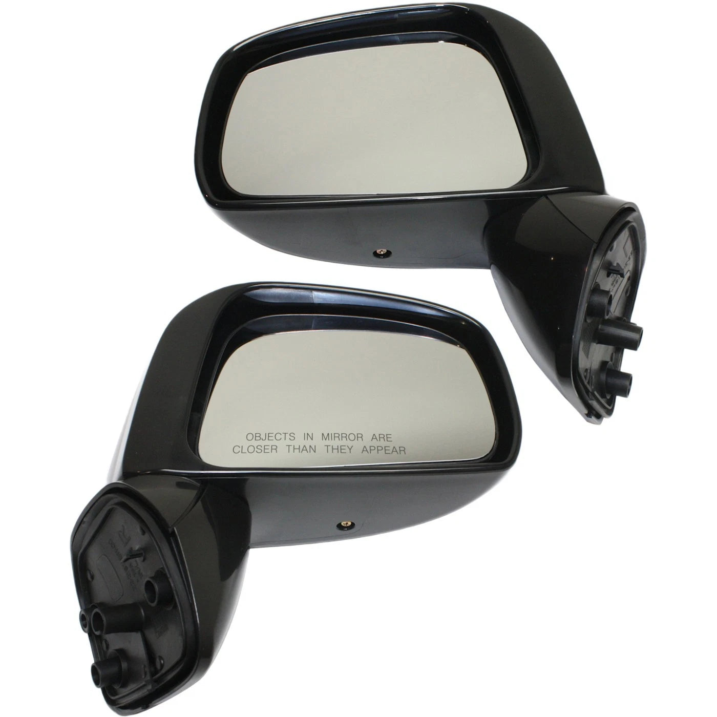 Manual Mirror Set for Nissan Versa (2009–2011) - Folding, Paintable