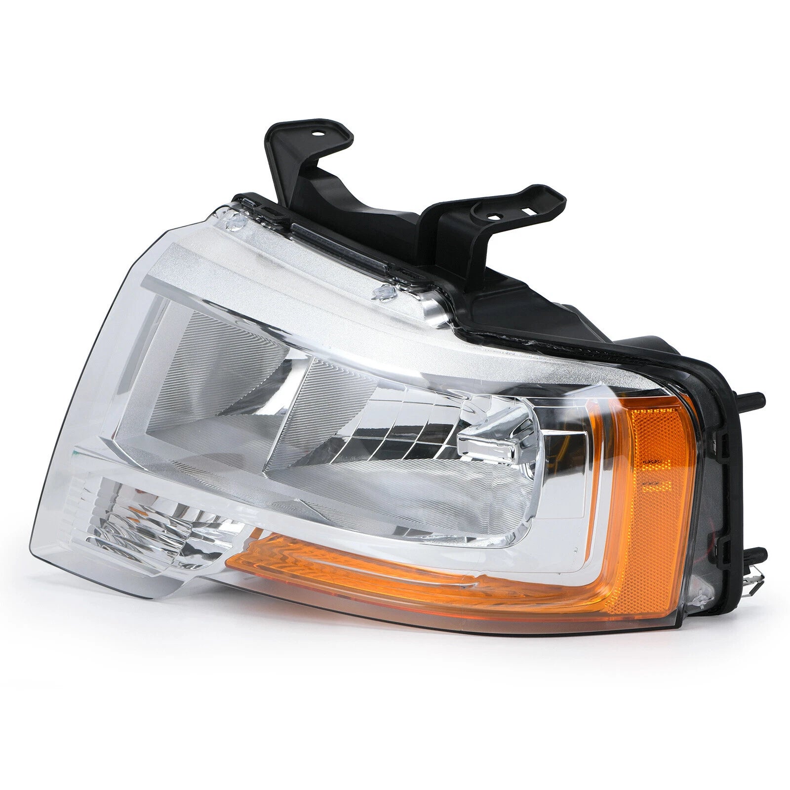 Reflector Halogen Headlight for Ford Expedition (2015–2017) w/Bulbs, Left