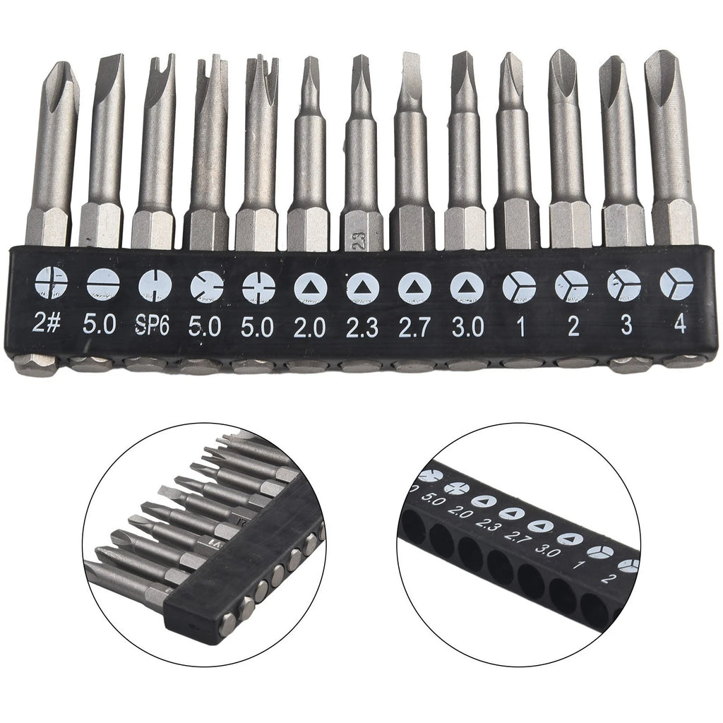 13pcs Specialshaped Screwdriver Set for Appliance Repair (50mm Length)