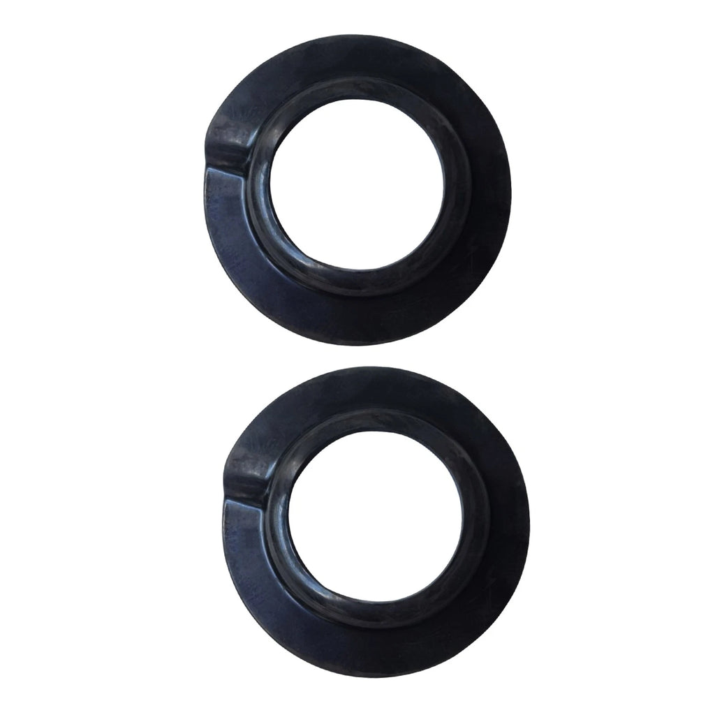 2x Rear Lower Suspension Spring Pad for Mitsubishi Pajero III IV (2000–2006)