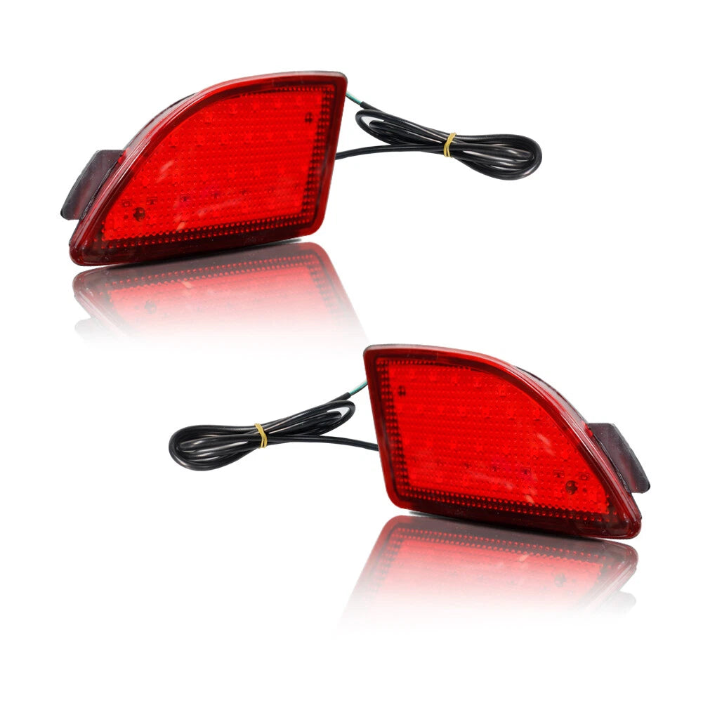 2X LED Rear Bumper Reflectors for Mazda 3 Axela (2014–2020)
